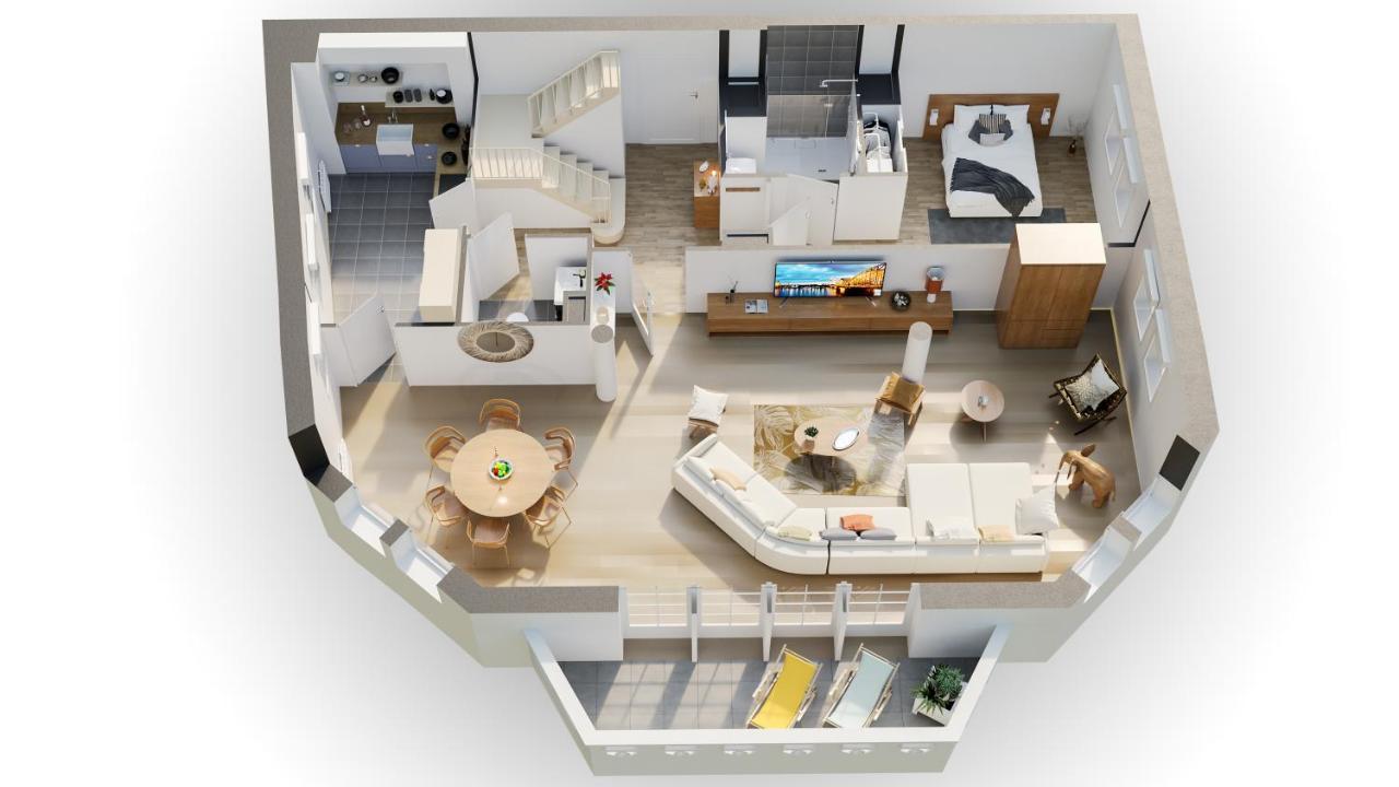 Appartement La Clé de Quentovic ◎ Duplex de 150 m2 ◎ Standing à Le Touquet-Paris-Plage Extérieur photo