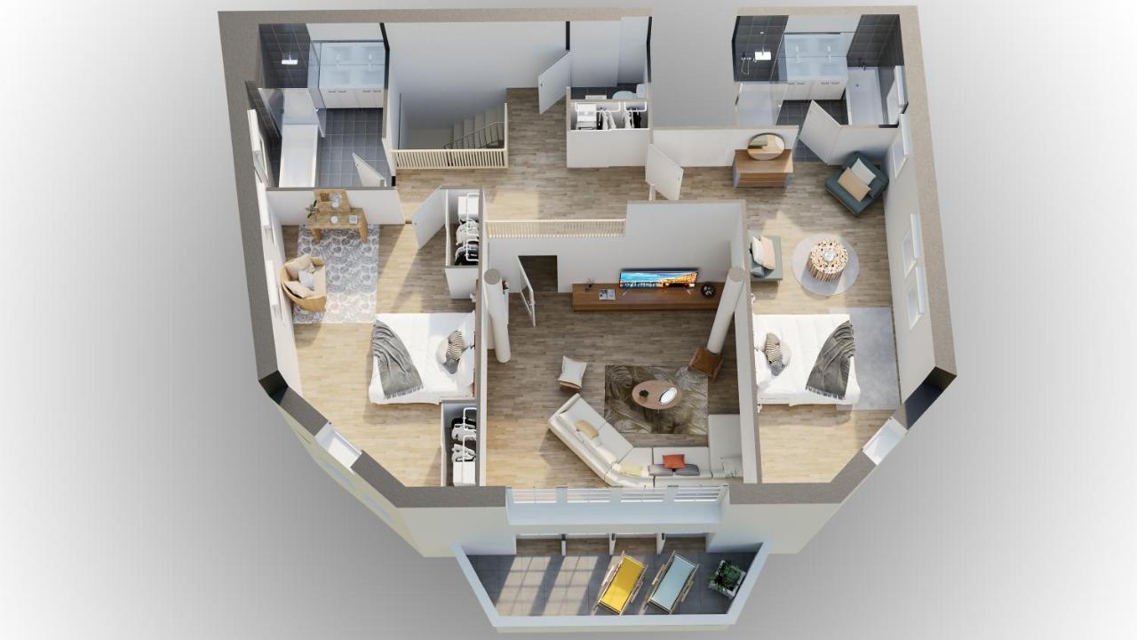 Appartement La Clé de Quentovic ◎ Duplex de 150 m2 ◎ Standing à Le Touquet-Paris-Plage Extérieur photo